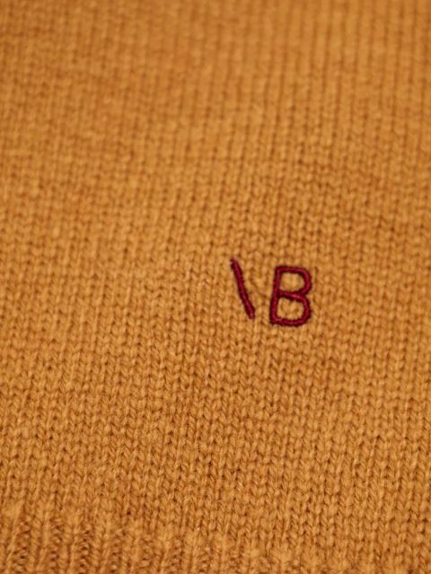 Victoria Beckham roll-neck wool jumper - Brown