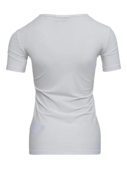 Jil Sander short-sleeves 2nd skin T-shirt - White - zdjęcie produktu nr 2