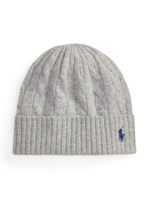 Polo Ralph Lauren czapka wełniana kolor szary 455981442 - zdjęcie produktu nr 1