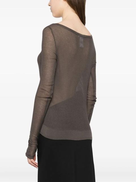 LEMAIRE seamless top - Brown - zdjęcie produktu nr 2