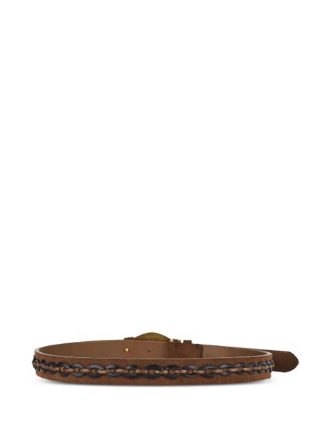 ETRO oval-buckle belt - Brown - zdjęcie produktu nr 2