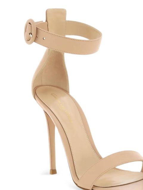 Gianvito Rossi buckle strap sandals - Neutrals