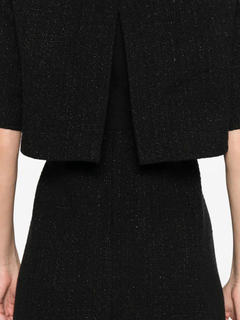 Maje buttoned mini dress - Black