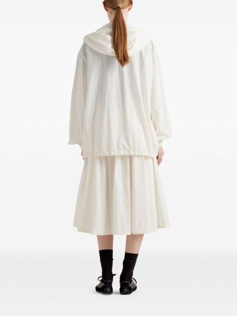 Prada pongee skirt - Neutrals