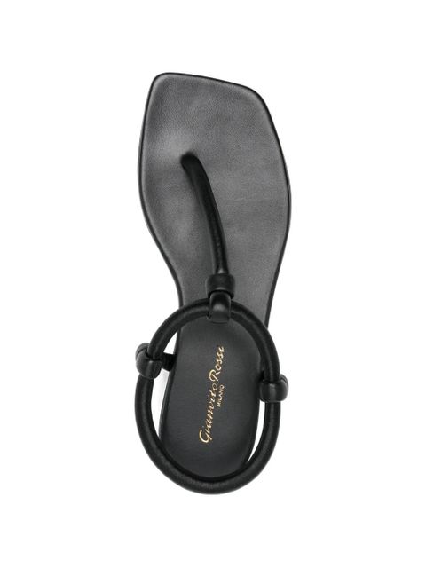 Gianvito Rossi knotted sandals - Black