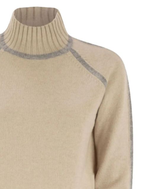 Max Mara turtleneck raglan-sleeve sweater - Neutrals - zdjęcie produktu nr 2