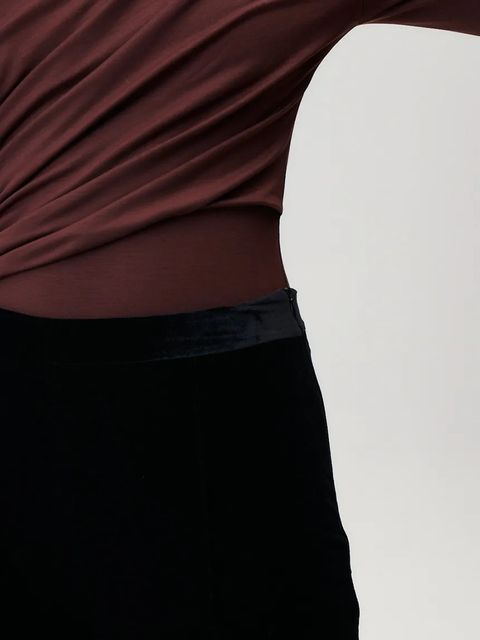 Undress Code body Thong damska kolor brązowy gładka 811