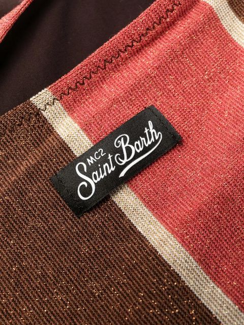 MC2 Saint Barth striped bikini bottoms - Pink