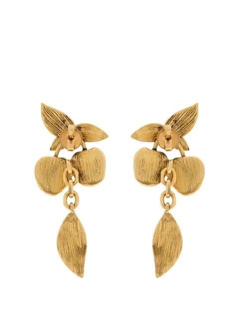 Saint Laurent Cherry earrings - Gold - zdjęcie produktu nr 2