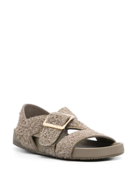 LOEWE Ease suede sandals - Neutrals - zdjęcie produktu nr 2