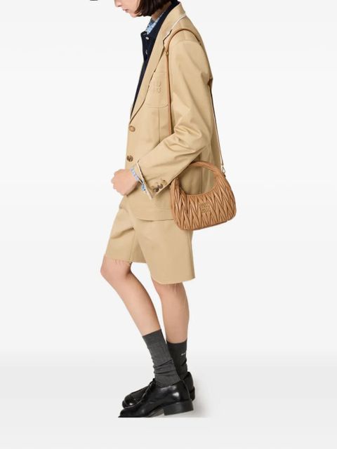 Miu Miu Wander matelassé nappa leather bag - Neutrals - zdjęcie produktu nr 2