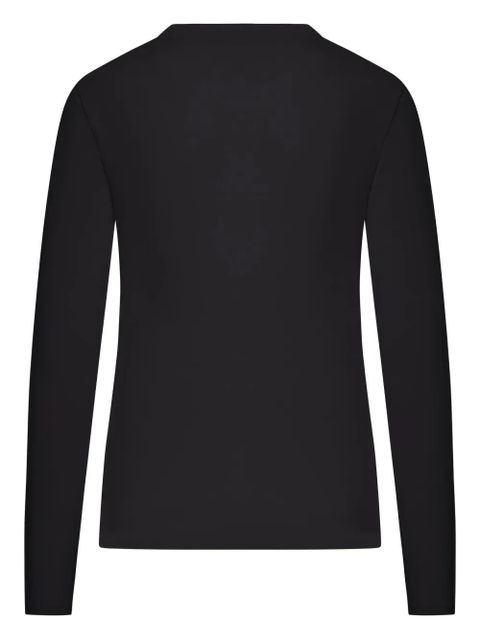 Max Mara cashmere long-sleeve T-shirt - Black - zdjęcie produktu nr 2