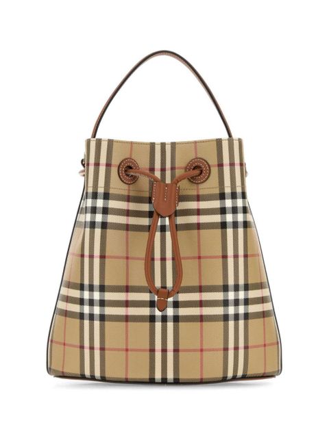 Burberry Vintage Check bucket bag - Neutrals - zdjęcie produktu nr 1