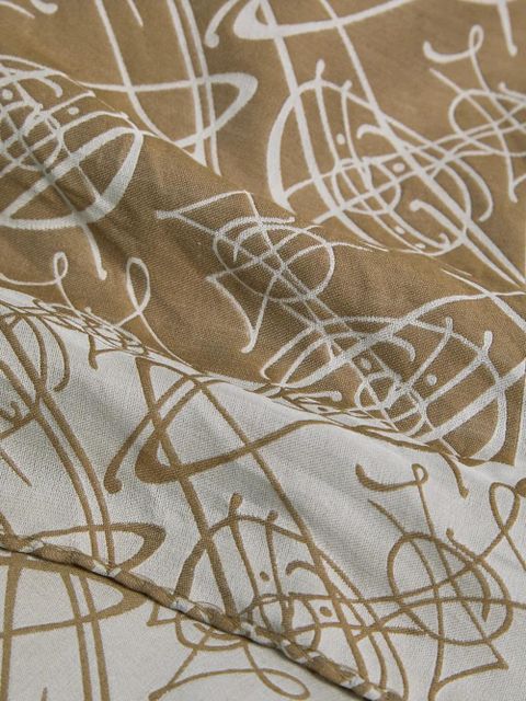 Vivienne Westwood Orb-print scarf - Neutrals - zdjęcie produktu nr 2