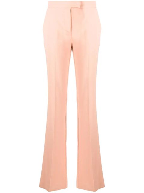 TWINSET pleated flared trousers - Orange - zdjęcie produktu nr 1