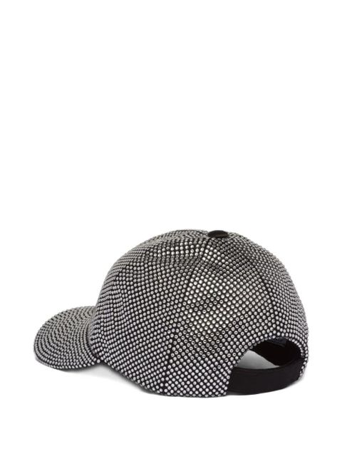 Prada Duchesse baseball cap - Silver