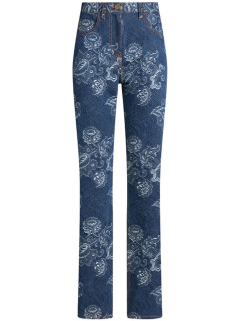 ETRO jacquard jeans - Blue - zdjęcie produktu nr 1