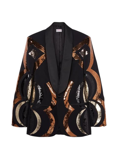 PUCCI Collane embroidered blazer - Black - zdjęcie produktu nr 1
