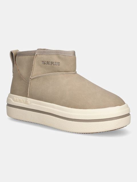 Napapijri śniegowce F5GLACIER01/MIC kolor beżowy NP0A8911 NB4 - zdjęcie produktu nr 1