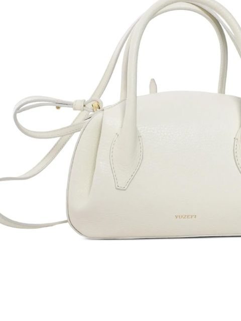 Yuzefi mini Oyster duffle bag - White