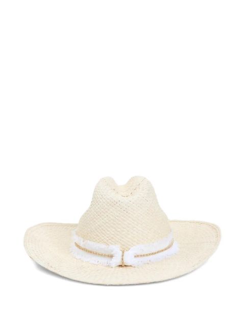 Maison Michel Austin strass-embellished hat - Neutrals - zdjęcie produktu nr 2