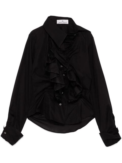 Vivienne Westwood Wizard frill shirt - Black - zdjęcie produktu nr 1