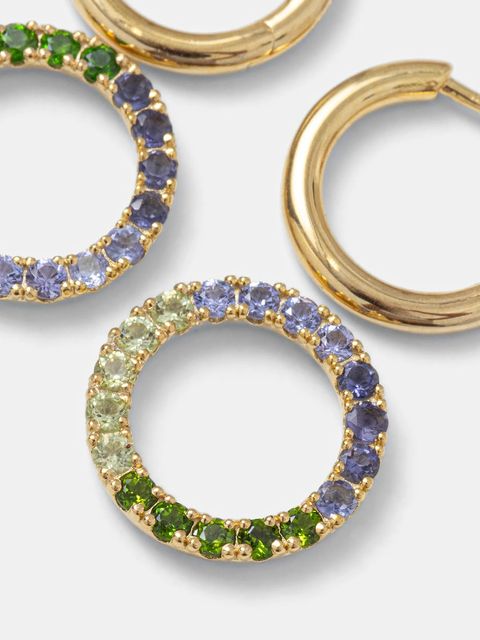 Tous kolczyki srebrne pozłacane - zdjęcie produktu nr 2