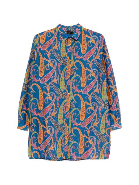 ETRO paisley-print shirt - Blue - zdjęcie produktu nr 1