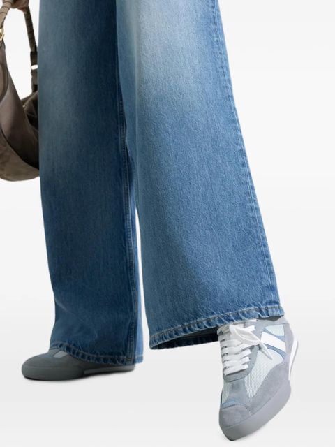 Chloé round toe kick sneakers - Grey