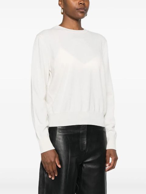 Givenchy long-sleeve cashmere sweater - Neutrals - zdjęcie produktu nr 2