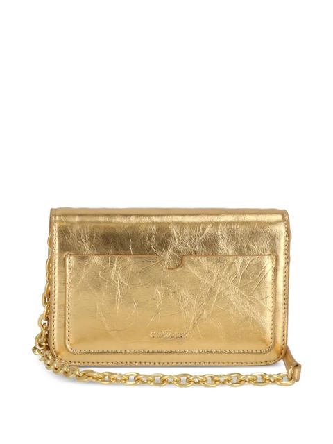 Off-White logo-plaque shoulder bag - Gold - zdjęcie produktu nr 2