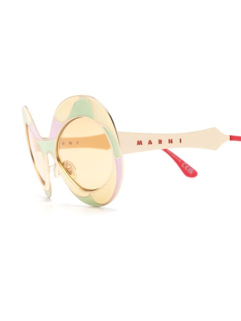 Marni Eyewear Vaso Land of Revelations sunglasses - Gold