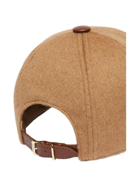 Max Mara logo-embroidered baseball cap - Brown - zdjęcie produktu nr 2