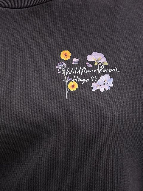 HUGO bluza bawełniana Classic crew_7