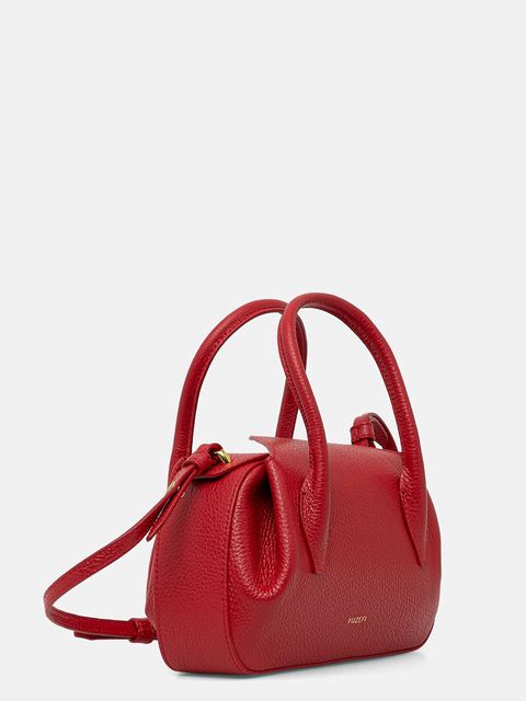 Yuzefi torebka skórzana OYSTER MINI DUFFLE kolor czerwony YUZPF25-HB-MOYD-L060