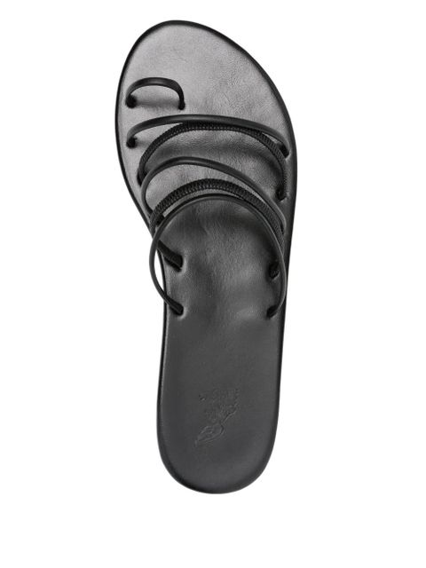 Ancient Greek Sandals multi-strap leather sandals - Black - zdjęcie produktu nr 2