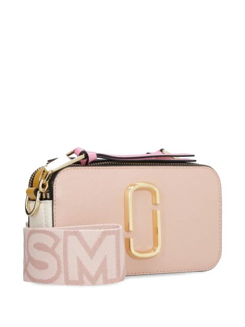 Marc Jacobs The snapshot leather cross body bag - Pink