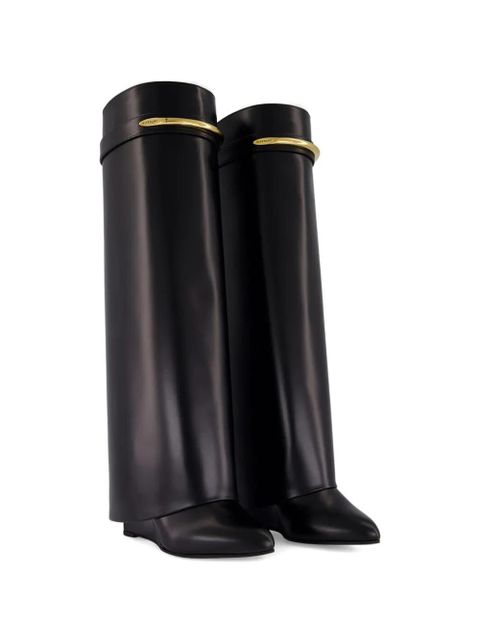 Givenchy hardware-detail heeled boots - Black - zdjęcie produktu nr 2