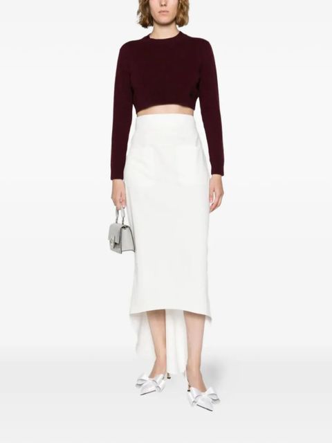 Prada white midi skirt - zdjęcie produktu nr 2