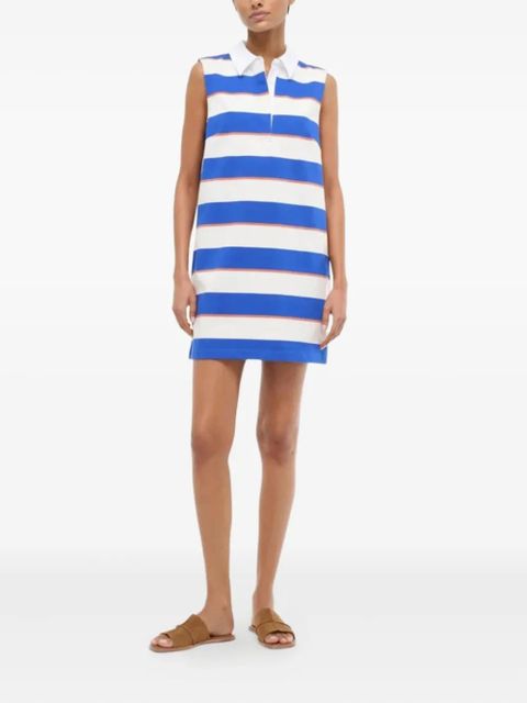 STAUD Julius sleeveless dress - White