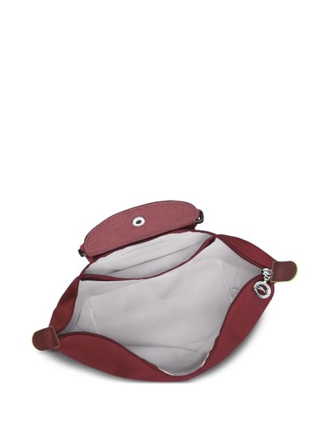 Longchamp zip-up backpack - Red