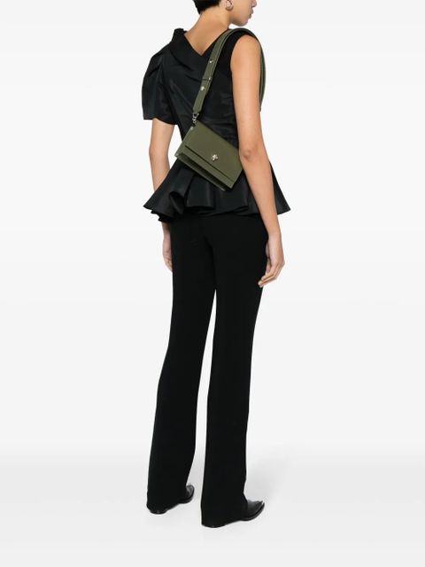 Alexander McQueen small The Biker Skull shoulder bag - Green