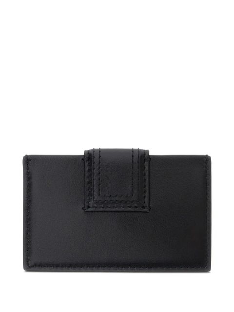 Jacquemus The Bambino leather flap wallet - Black - zdjęcie produktu nr 2