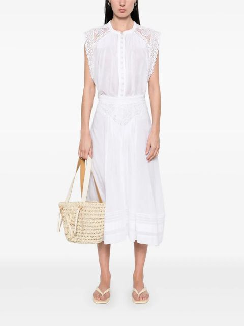 MARANT ÉTOILE Gresia top - White