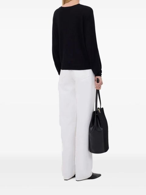 LouLou de Saison Angus drop-shoulder ribbed sweater - Brown