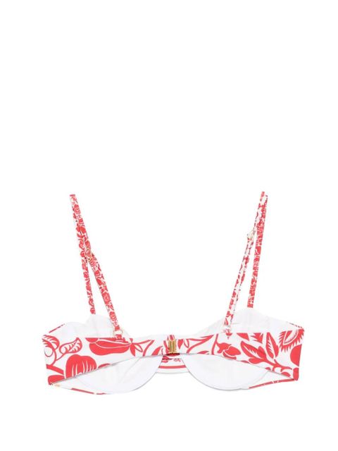 FARM Rio underwire floral-print bikini top - White - zdjęcie produktu nr 2