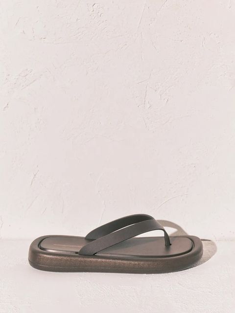 Women'secret klapki damskie SI FLIP FLOP CHOCOLAT - zdjęcie produktu nr 2