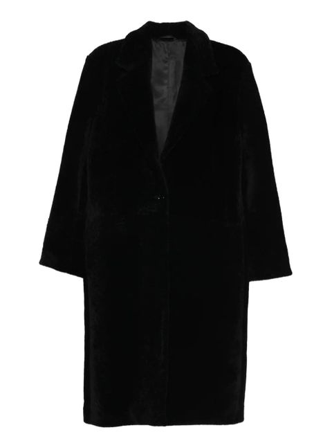 TOTEME shearling coat - Black - zdjęcie produktu nr 1