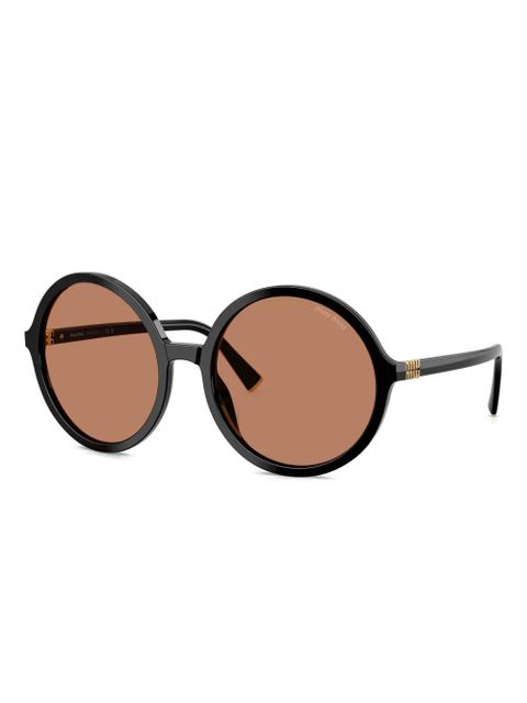 Miu Miu Eyewear round-frame sunglasses - Black