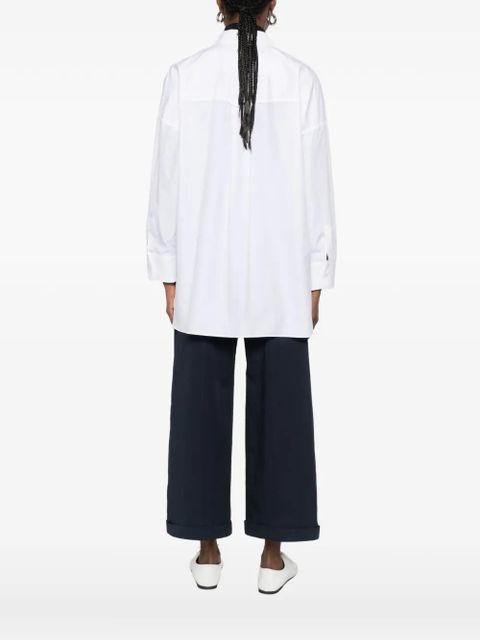 Max Mara pocket cotton shirt - White